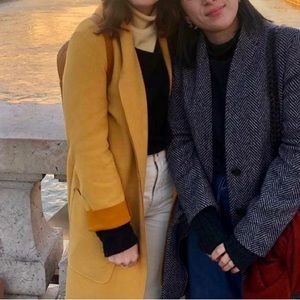 Mustard Suede Zara Jacket